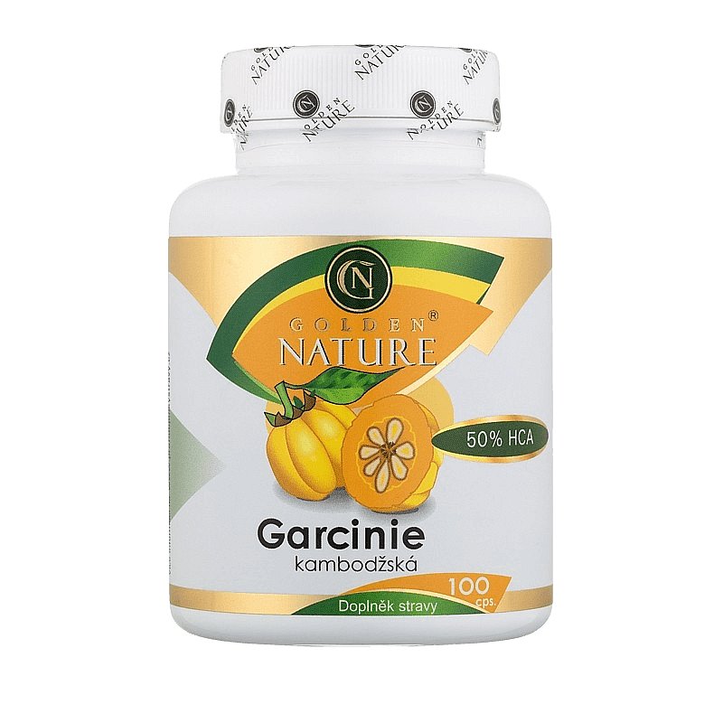 Golden Nature Garcinie kambodžská 50% HCA 100 kapslí