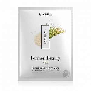 KORIKA FermentBeauty Rice rozjasňující sheet maska 20 g