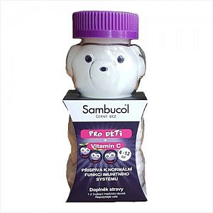 SAMBUCOL pro děti medvídci 60ks