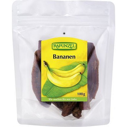 Sušené banány celé RAPUNZEL 100g-BIO