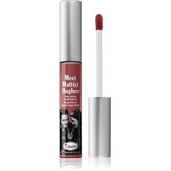 theBalm Meet Matt(e) Hughes dlouhotrvající tekutá rtěnka odstín Sincere 7,4 ml