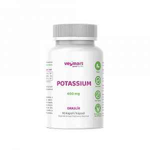 Vegmart POTASSIUM Draslík 400 mg 90 kapslí