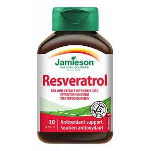 Resveratrol 50 mg extrakt z červeného vína 30 kps.