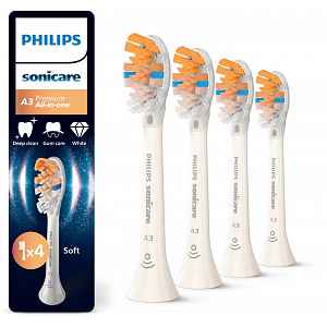 Philips Sonicare A3 Premium HX9094/87 náhradní hlavice 4 ks