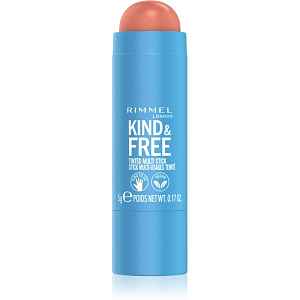 Rimmel Kind & Free multifunkční líčidlo pro oči, rty a tvář odstín 002 Peachy Cheeks 5 g