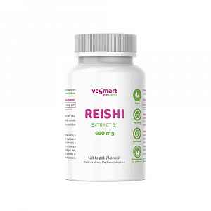 Vegmart REISHI 650 mg 120 kapslí