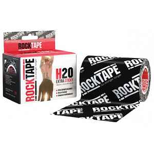 RockTape H2O kinesiologický tejp - logo black 10cmx5m