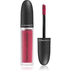 MAC Cosmetics Powder Kiss Liquid Lipcolour matná tekutá rtěnka odstín Elegance is Learned 5 ml