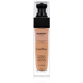 Marbert CarePlus hydratační make-up SPF 20 odstín 01 Soft Beige 30 ml