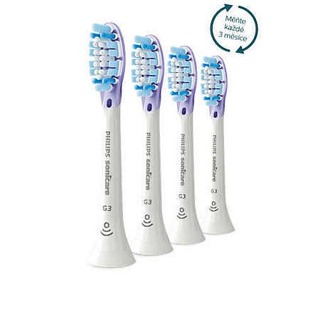 Philips Sonicare G3 Premium Gum Care Standardní velikost kartáčku 4 ks HX9054/17