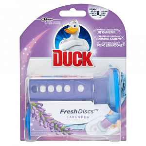 DUCK FRESH discs čistič WC 36ml levandule