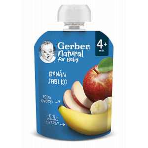 Gerber Natural for Baby Kapsička Banán/jablko 90 g