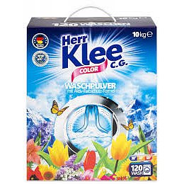 Herr Klee Color Prací prášek BOX  120 praní 10 kg