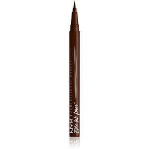 NYX Professional Makeup Epic Ink precizní voděodolná linka odstín Milk Chocolate 1 ml