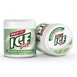 Refit ice Masážní gel s mentholem a eukalyptem 230 ml