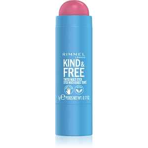 Rimmel Kind & Free multifunkční líčidlo pro oči, rty a tvář odstín 003 Pink Heat 5 g