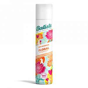 BATISTE Floral suchý šampon na normální vlasy Se svěží vůní 200 ml