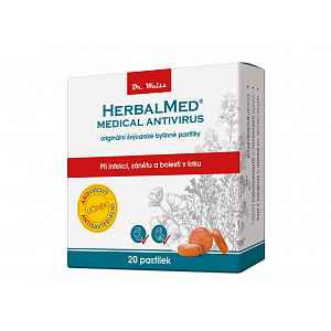 HerbalMed MEDICAL pastilky Dr.Weiss ZP - 20past.