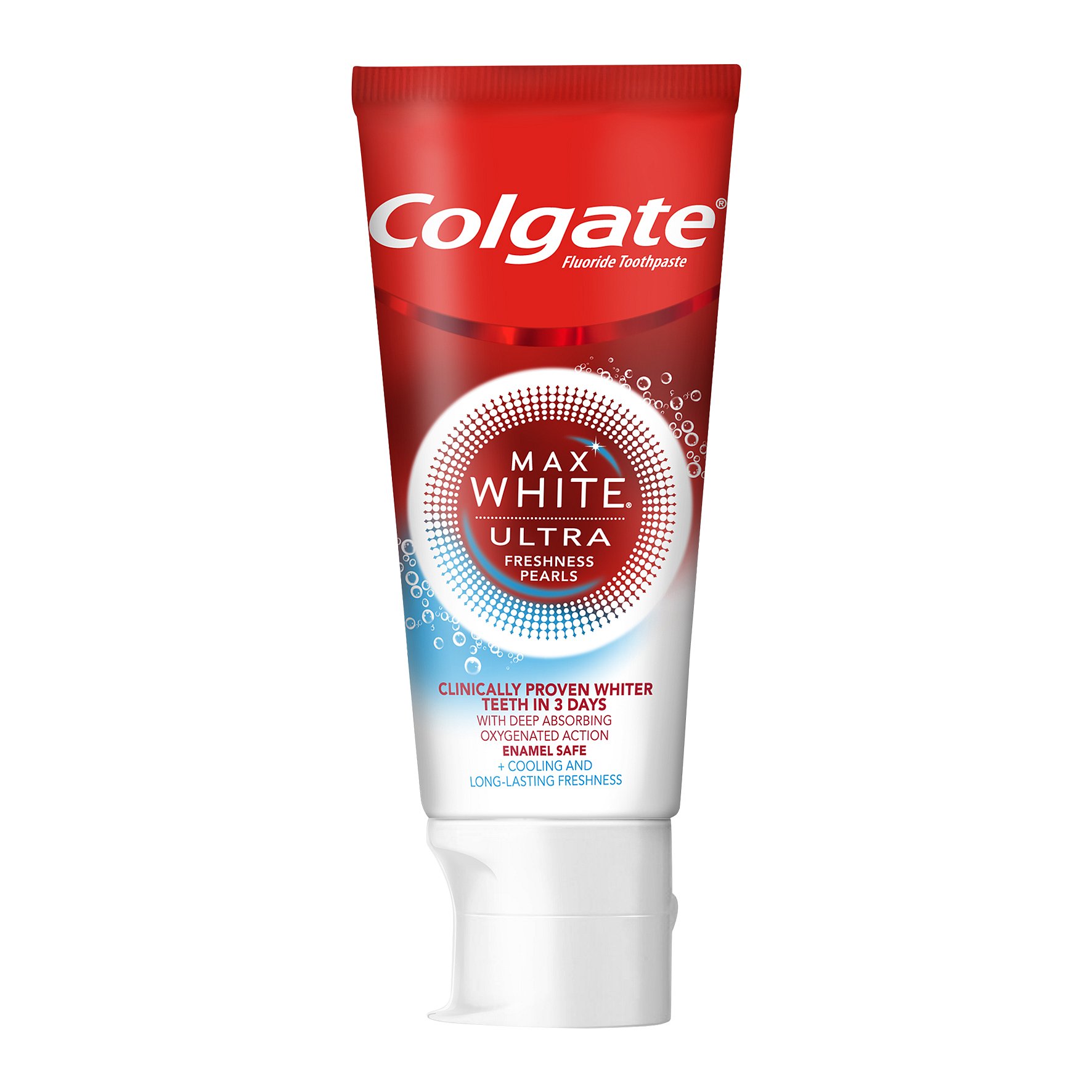 Colgate Max White Ultra Fresh Pearls bělicí zubní pasta 50 ml