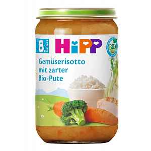 Hipp BIO Zeleninové rizoto s krůtím masem 220 g