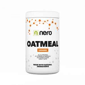 NERO Proteinová instantní ovesná kaše Nero, Karamel, 600g, 12 porcí