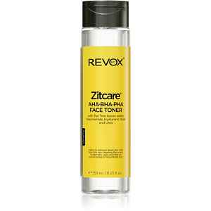 Revox B77 Zitcare AHA BHA PHA Active Face Toner jemné čisticí tonikum 250 ml