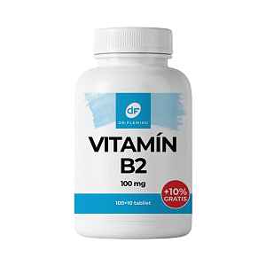 Vitamin B2 100 mg - 110 tablet - Dr. Fleming