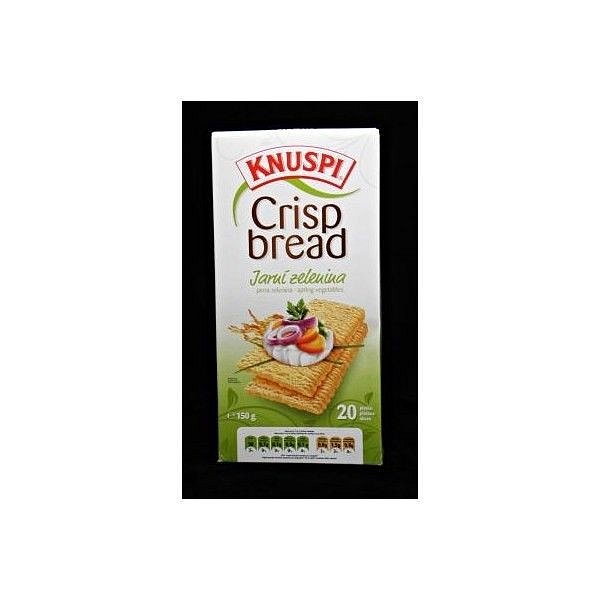 Knuspi Crispbread jarní zelenina 150g