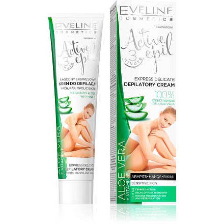 Active Epil - jemný depilační krém s Aloe Vera 3v1