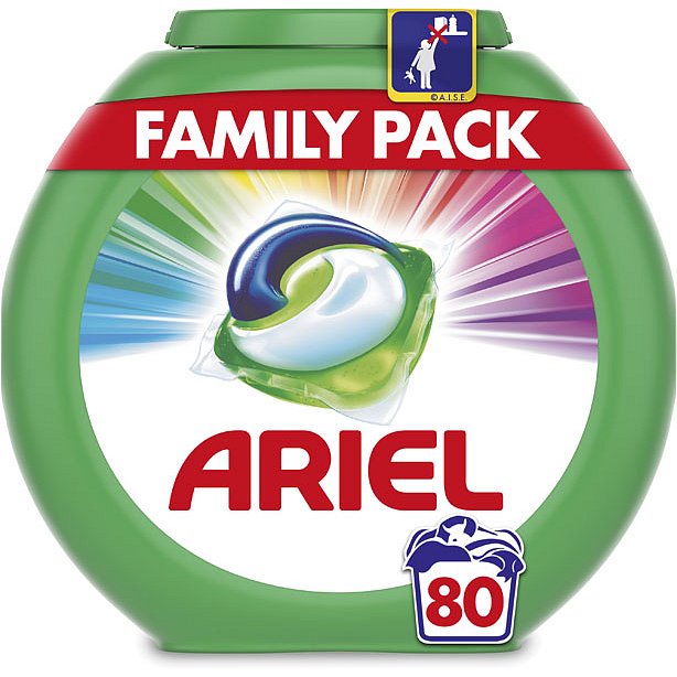 ARIEL Color 80 ks - tablety na praní - Ariel 3v1 Color gelové kapsle 80 ks