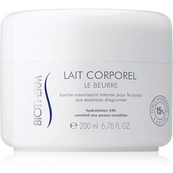 Biotherm Lait Corporel Le Beurre tělové máslo pro suchou až velmi suchou pokožku  200 ml