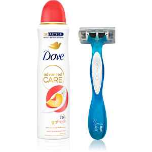Dove Advanced Care Go Fresh Peach & White Blossom výhodné balení