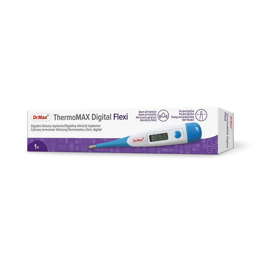 Dr.Max ThermoMAX Digital Flexi teploměr 1 ks