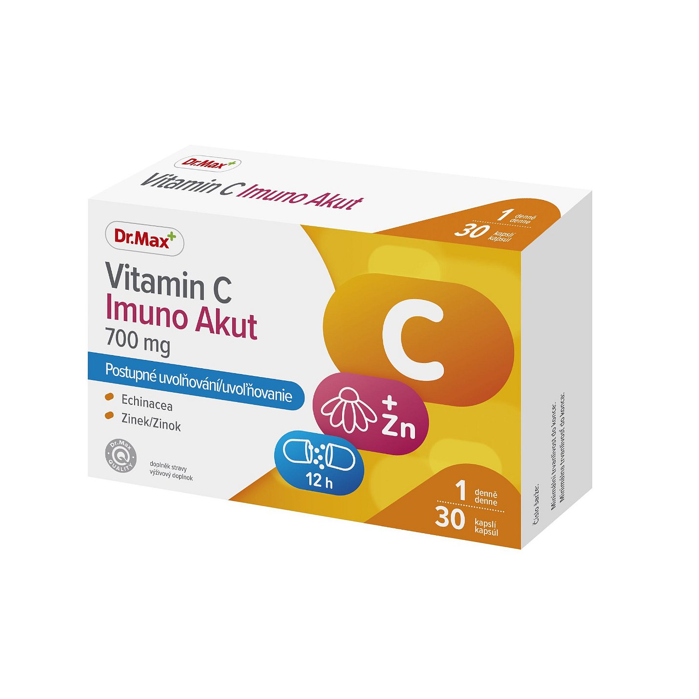 Dr.Max Vitamin C Imuno Akut 30 kapslí