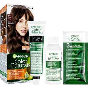 Garnier Color Naturals Creme barva na vlasy odstín 5 1/2 Creamy Coffee 1 ks