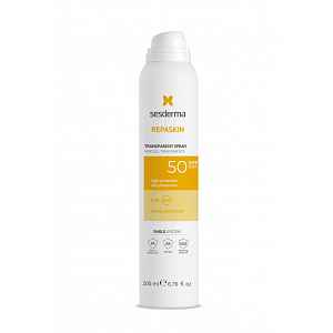 Sesderma Repaskin Transparent Ochranný sprej SPF50 200 ml