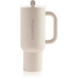 Waterdrop Explorer Tumbler nerezový tumbler s brčkem White 1 ks