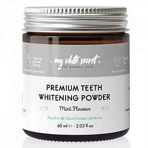 My White Secret Pudr pro bělení zubů s aktivním uhlím 60ml