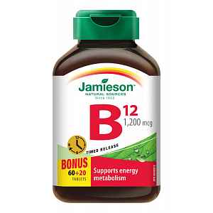 Vitamín B12 methylkobalamin 1200μg s postupným uvolňováním 80tbl.