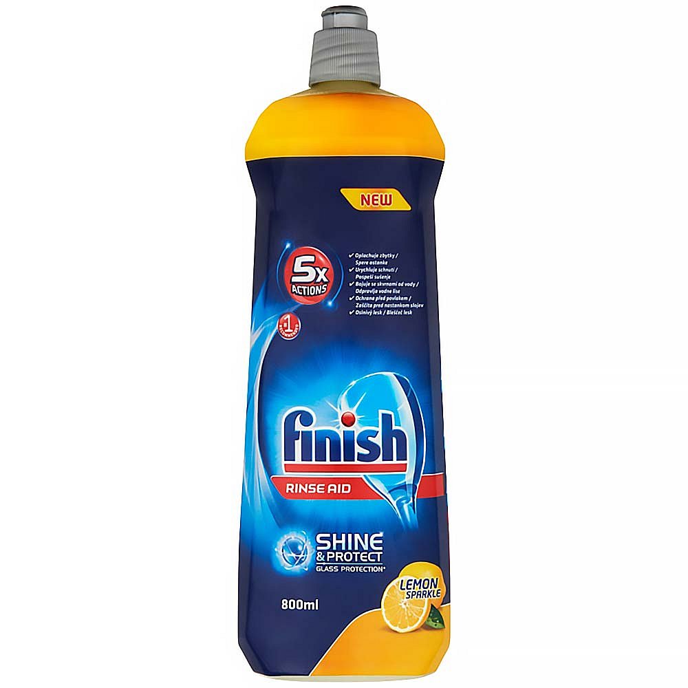 Calgonit Finish leštidlo do myčky nádobí Lemon 800 ml