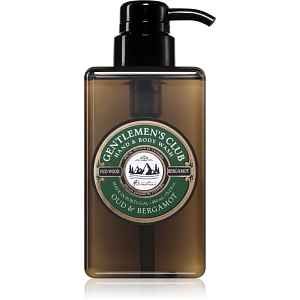 Castelbel Gentlemen's Club Oud & Bergamot luxusní tekuté mýdlo na ruce a tělo 450 ml