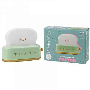 MARY’S LED noční lampička - toustovač, zelený