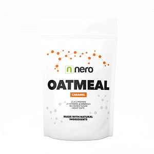 NERO Proteinová instantní ovesná kaše Nero, Karamel, 1kg, 20 porcí
