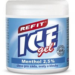 Refit ice Masážní gel s mentholem 230 ml