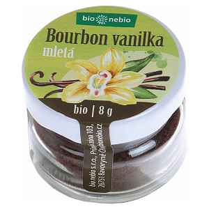 BIO NEBIO Bourbon vanilka mletá BIO 8 g