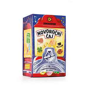 Čaj Novoroční bio porcovaný dvoukomorový 18x21,6g