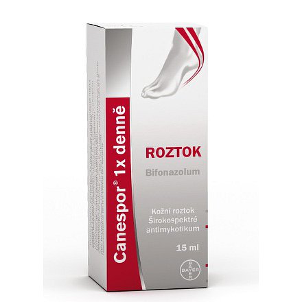 Canespor 1x denně dermální roztok 15ml