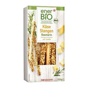 enerBiO Tyčinky se sýrem a rozmarýnem 100 g