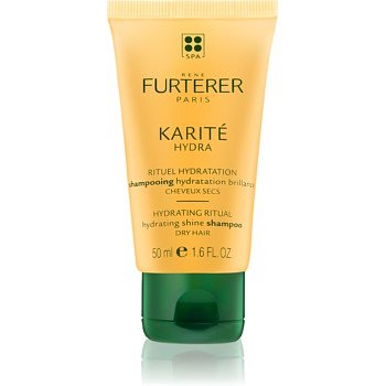 René Furterer Karité Hydra hydratační šampon pro lesk suchých a křehkých vlasů 50 ml