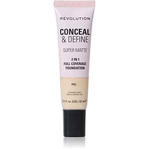 Revolution Conceal & Define matující make-up odstín F1N 23 ml